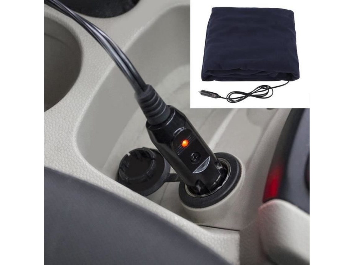 Manta calefactora portátil Sonew, manta calefactora eléctrica con Carga de coche de 12V, manta calefactora portátil