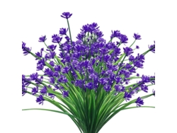 Flores artificiales, plantas de plástico resistentes a los rayos UV para decoración. KOFIHETY