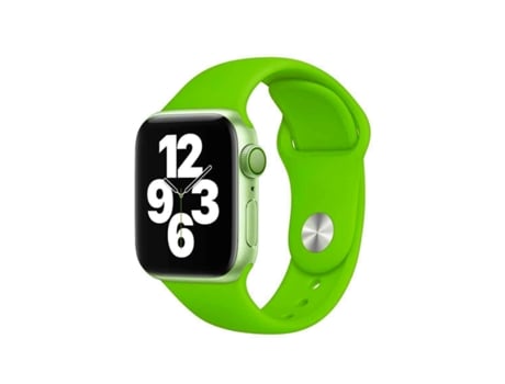 Pulsera Smoothsilicone para Apple Watch Series 8 Aluminum 41mm PHONECARE (Verde Alface)