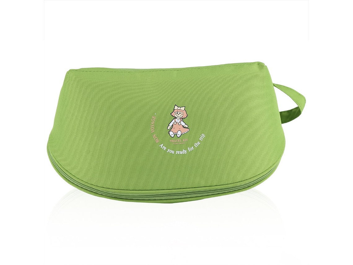 KOFIHETY Bolsa de Almacenamiento Portátil DINIWELL para Mujer Ropa Interior Sujetador Maleta Verde