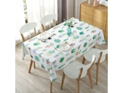 Toalha De Mesa Retangular/redonda Em Pvc, Resistente A Óleo.