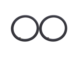 2 Cámaras De Aire De Caucho Butílico Con Válvula Curva Para Bicicleta, Plegables, 16 X 2,125 Pulgadas.