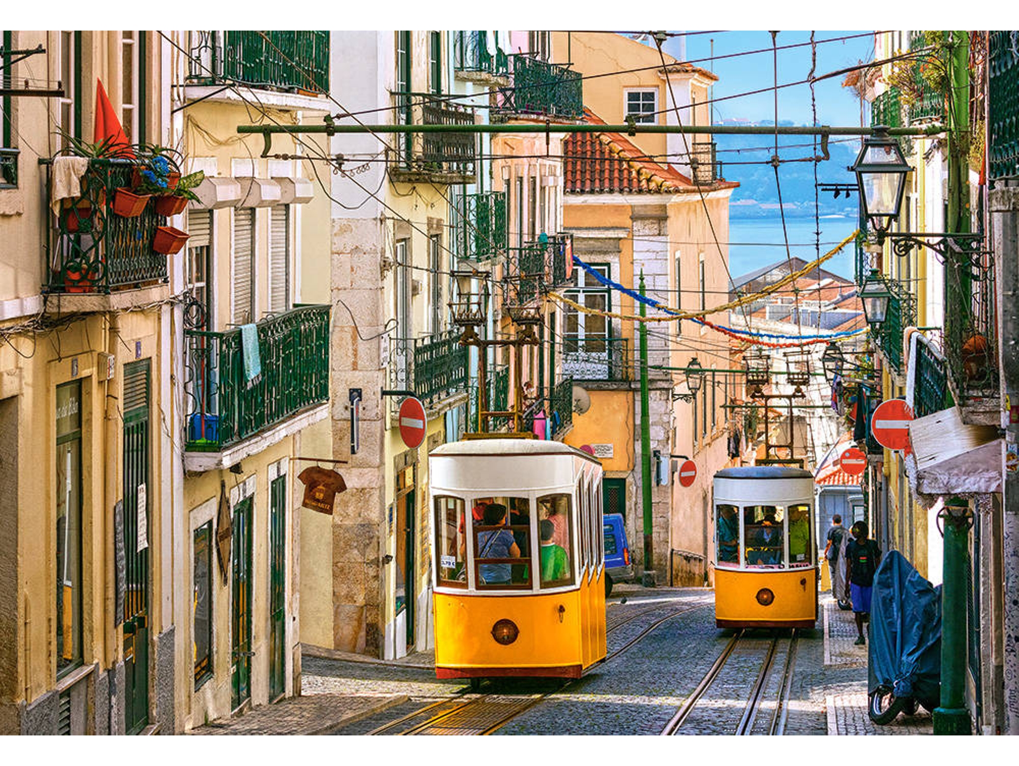 Puzzle CASTORLAND Lisbon Trams, Portugal (1000 Piezas)