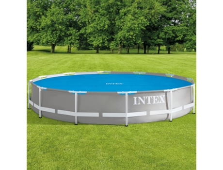 Cubierta de piscina solar polietileno azul 348 cm INTEX