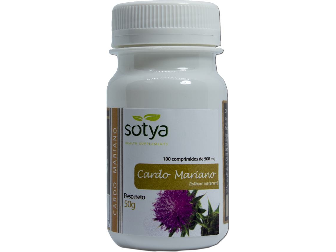 Complemento Alimentar SOTYA Cardo Mariano 100 Comprimidos