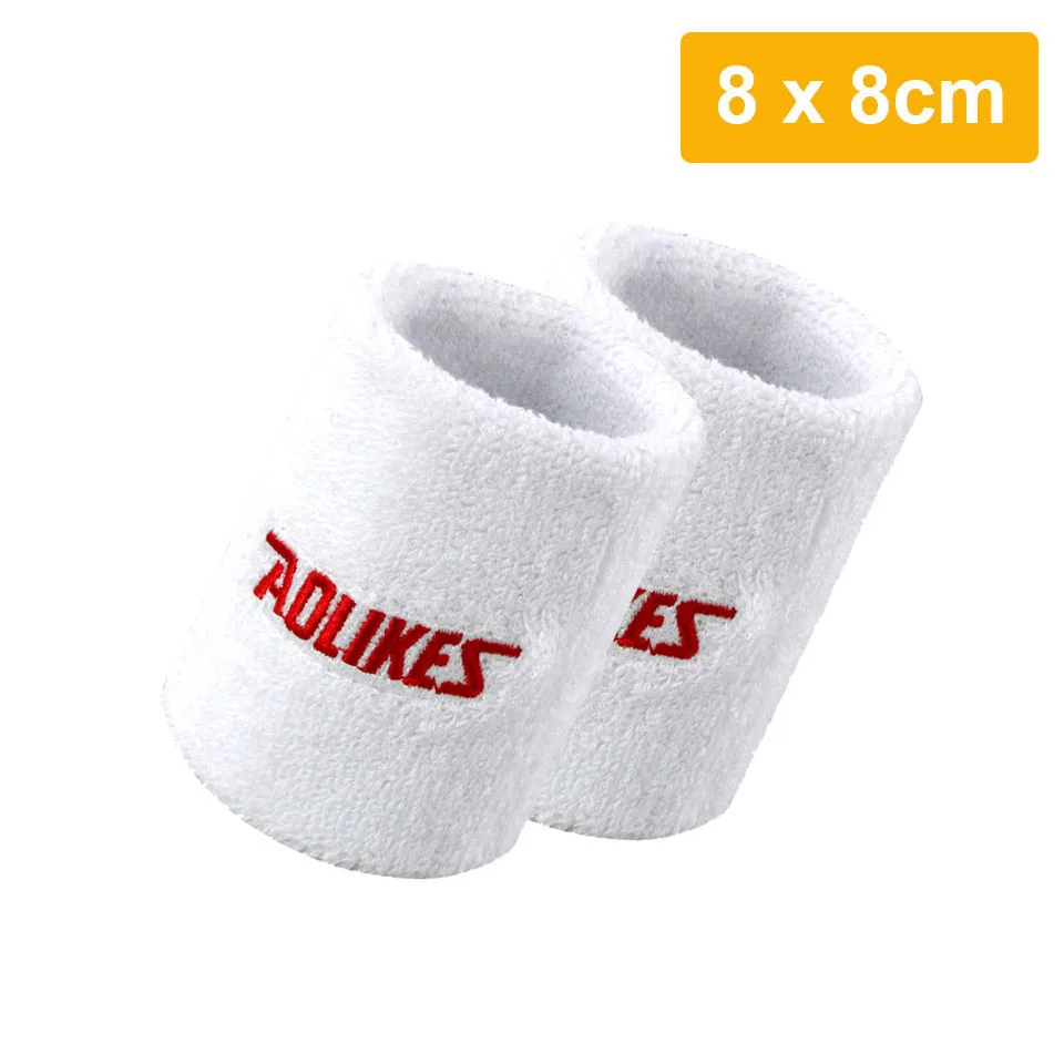 (blanco, 8x8cm) Muñequera Deportiva Transpirable, Apta Para Tenis, Baloncesto, Correr Y Otros Deportes Unisex.
