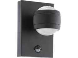 APLIQUE EGLO SESIMBA 1 C/SENSOR PRETO