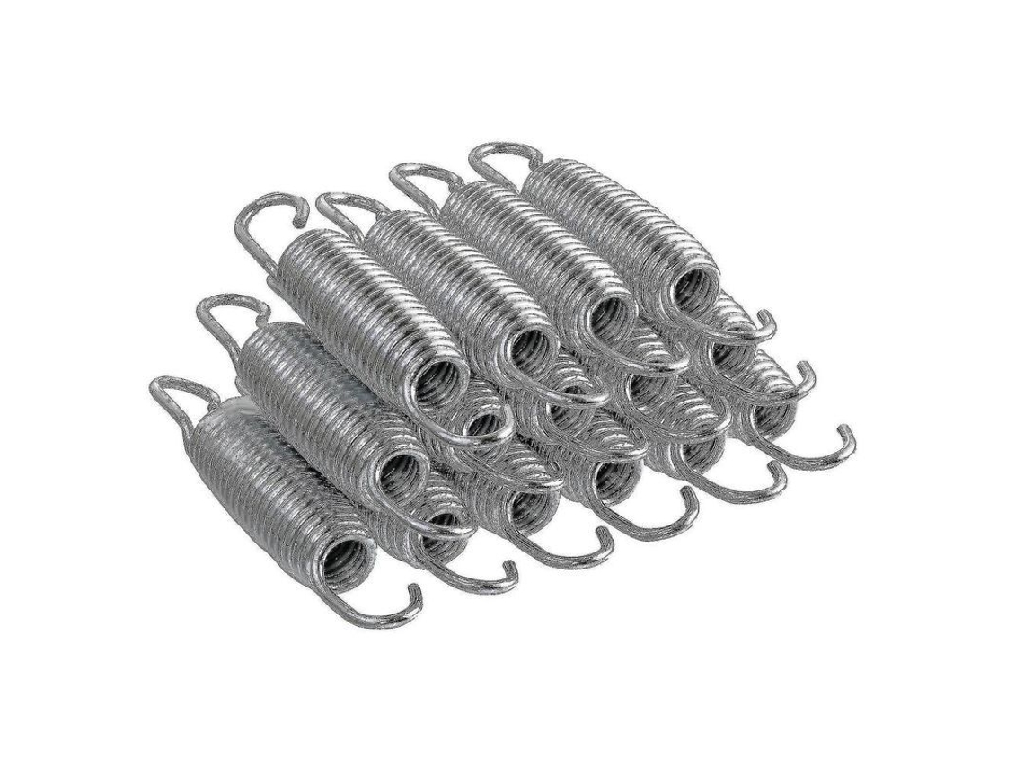 Juego De 15 Resortes De Repuesto Para Trampolines, Galvanizados De Alta Resistencia, Sjs16.5 Cm - 6.5 Pulgadas
