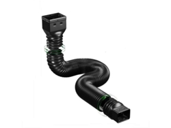 Extensor De Caño De Desagüe Retráctil Flexible Para Canalones, Compatible Con Desagües Residenciales, Diseño Dividido Y Duradero