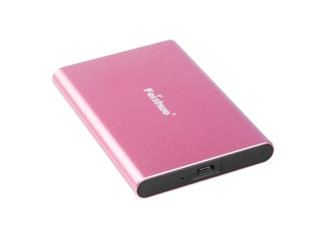 Disco Duro Externo SSD SLOWMOOSE Portátil para Laptop Tipo C USB 3.1 (Rosa - 1 TB)