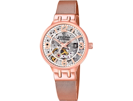 Reloj para Mujer Oro Rosa Acero Inoxidable Automatic F20581/2 FESTINA