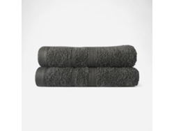 Pack 2 Toallitas de Baño Ibiza (30X50 cm) 450gr - Gris