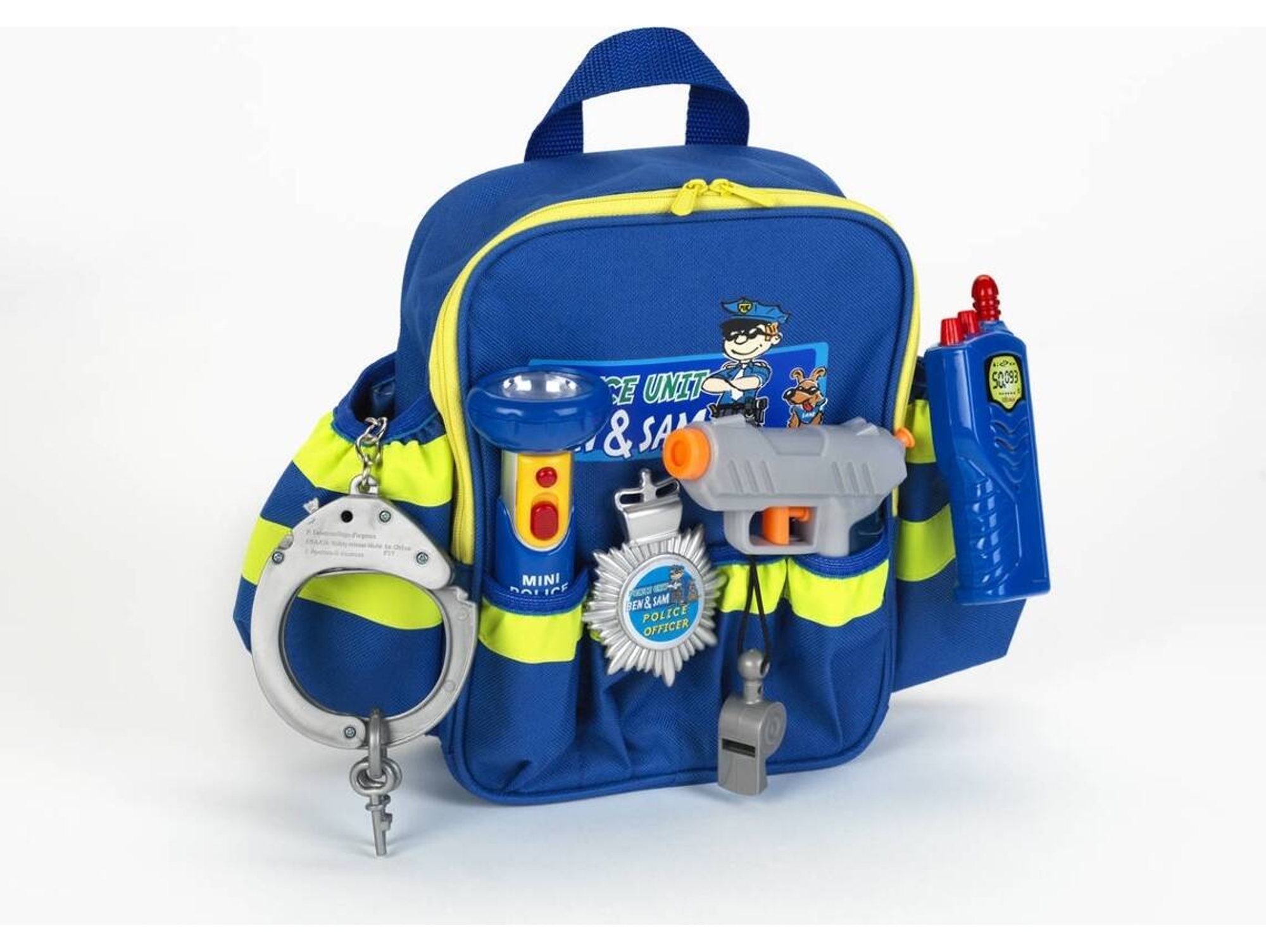 Mochila de Policíade Jugar KLEIN Ben & Sam (Edad Mínima: 3)