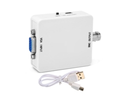 Conversor Mali Vga para Bnc adaptador de vídeo Hd para videoconferência home theater tv computador com marca