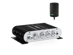 Amplificador de audio HiFi Yuysan, amplificador estéreo de 2.1 canales RMS 20 W x 2 40 W ST 838