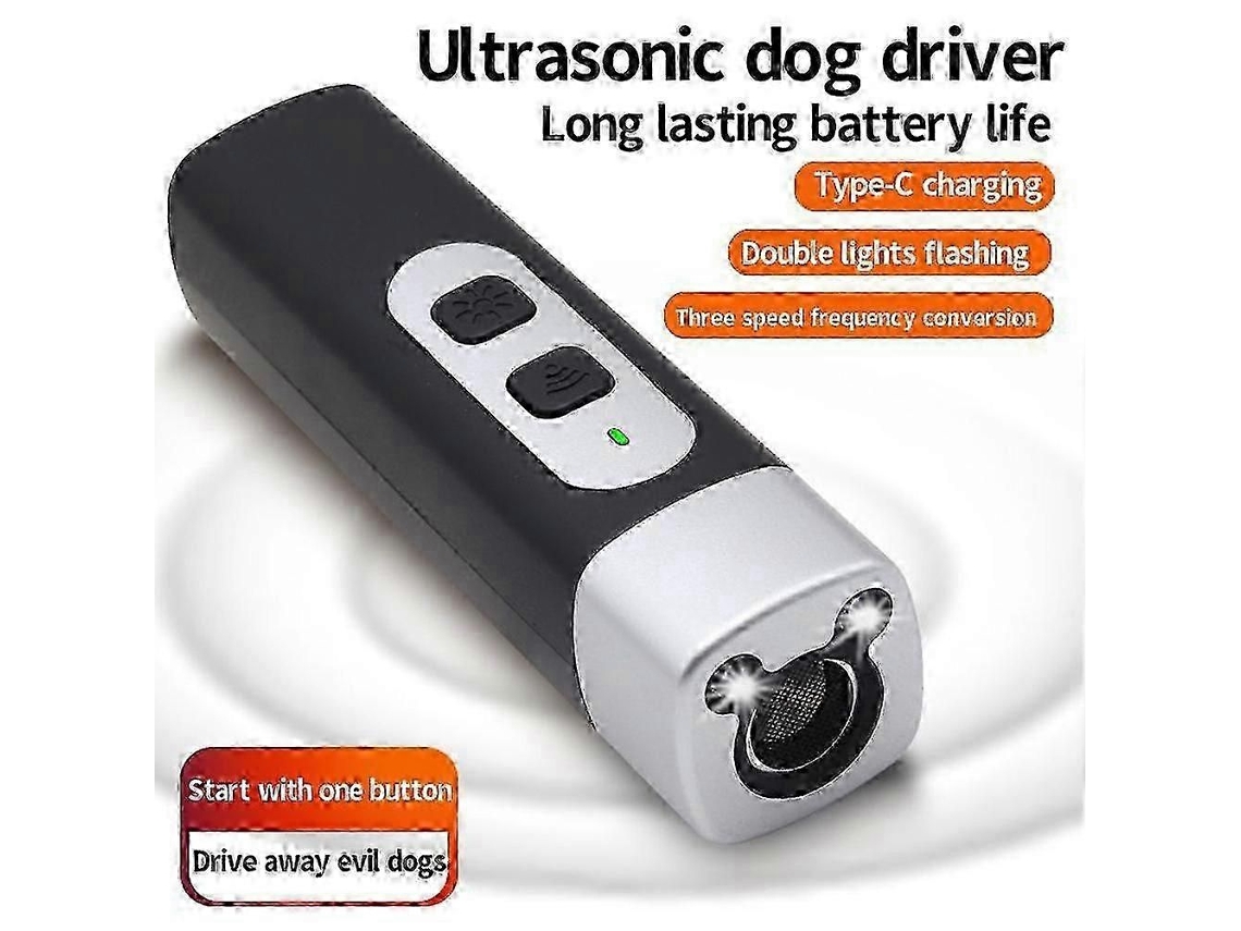 26-27 Dispositivo Ultrassônico Antilatido Para Treinamento De Cães - Ferramenta Multifuncional Para Treinamento De Cães Ao Ar Livre