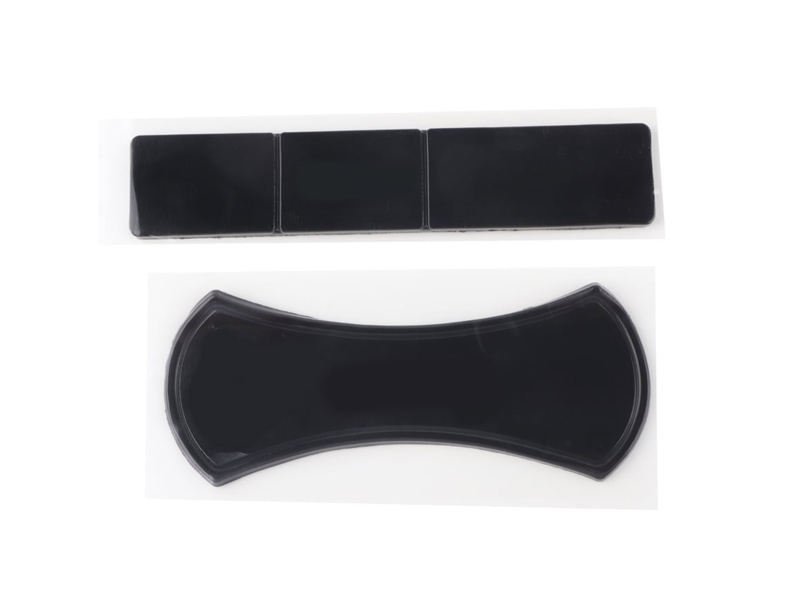 2 Unidades De Soporte Para Teléfono De Coche Con Pastilla De Gel De Caucho Nano Fuerte Y Pegajoso Negro