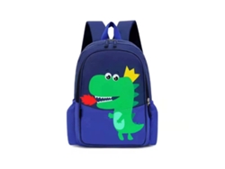 Mochila De Jardín De Infantes Preescolar Para Niños Mochila De Viaje De Dibujos Animados Lindo Y Fresco Ligero Para Niños Niñas Azul Real CHRUI