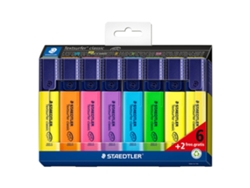 Rotuladores fluorescentes Textsurfer Classic, punta biselada de 1, 5 mm, surtidos, toma 8 y paga 6 Staedtler