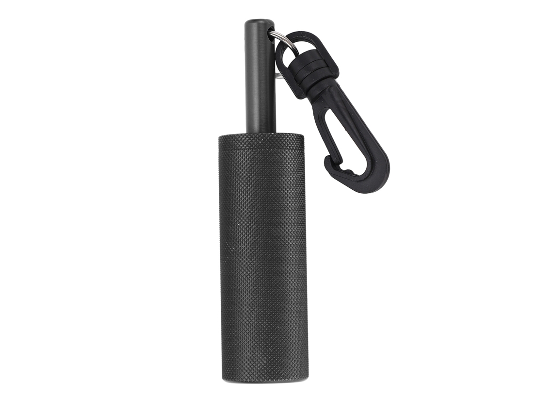 Baliza Subacuática De Acero Y Aluminio Con Textura Antideslizante Y Gancho Giratorio De 360° Para Buceo - Gris