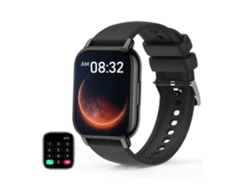 Reloj Inteligente para Hombres Responder/Hacer Llamadas 1.85'' HD Lcd Bluetooth Smartwatch para Android e Ios Negro YEMAESRE