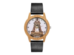 Reloj De Pulsera De Cuarzo Zhoulianfa De Estilo Casual Y Moderno Para Hombre Y Mujer, Color Negro.