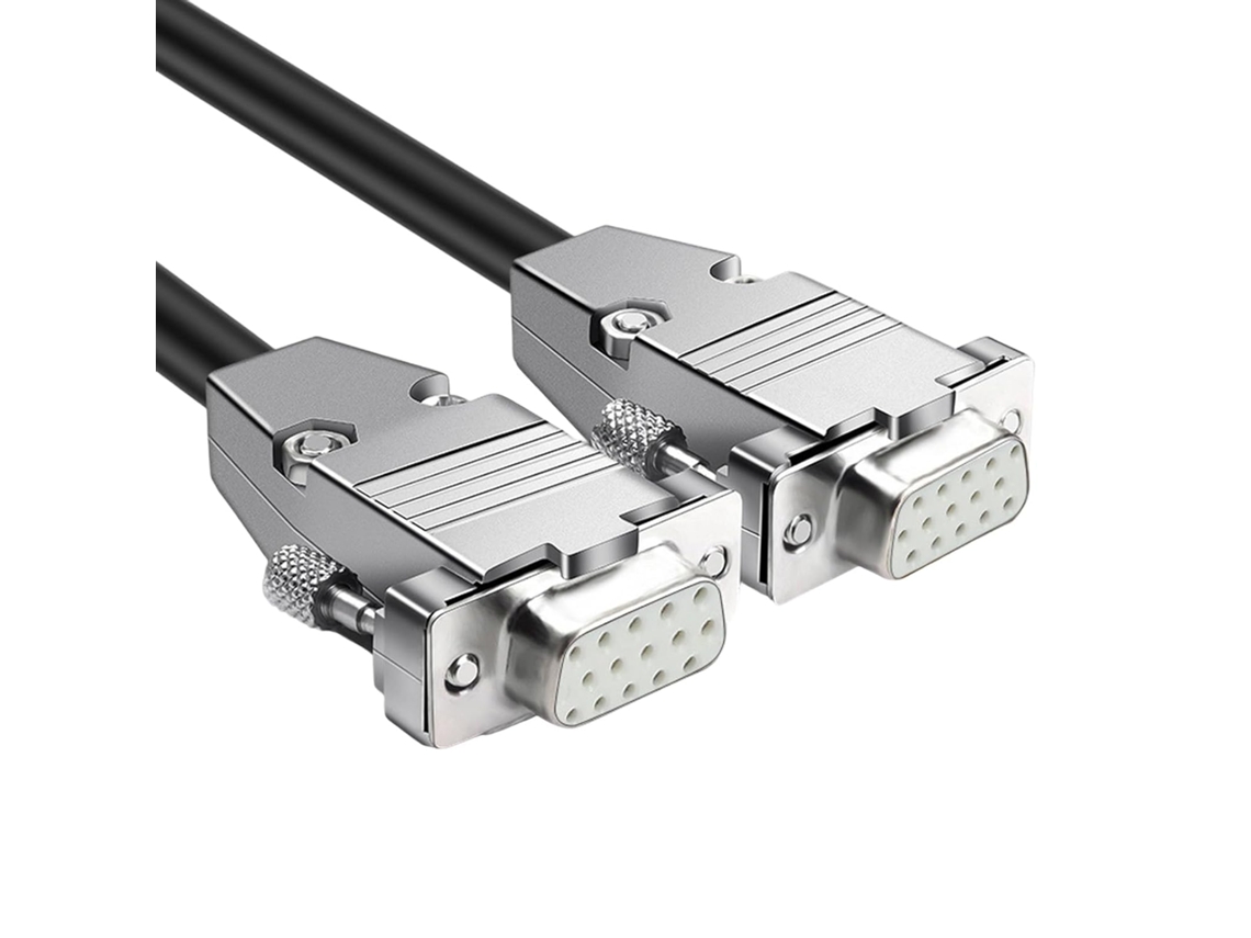 Cable Coaxial Vga Macho A Hembra De 150 Cm, Transmisión De Alto Ancho De Banda, Svga