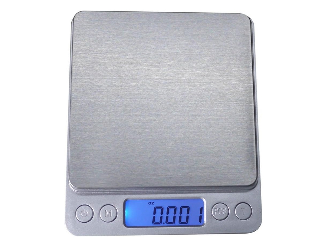 Báscula digital de bolsillo de alta precisión para joyería, cocina y alimentos, peso de laboratorio, capacidad 500 g 0,01 g