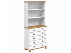 Aparador con cajón Askim Blanco 91 x 40 x 200,5 cm MAISON EXCLUSIVE