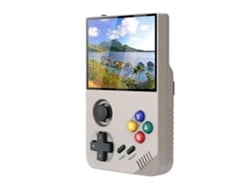 Consola de juegos infantil GOKOCO X7 de 4,1 pulgadas estilo retro con doble joystick.