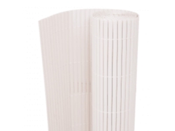 Valla de jardín de doble cara, 110 x 300 cm, color blanco, WSD653595, Lovely Home