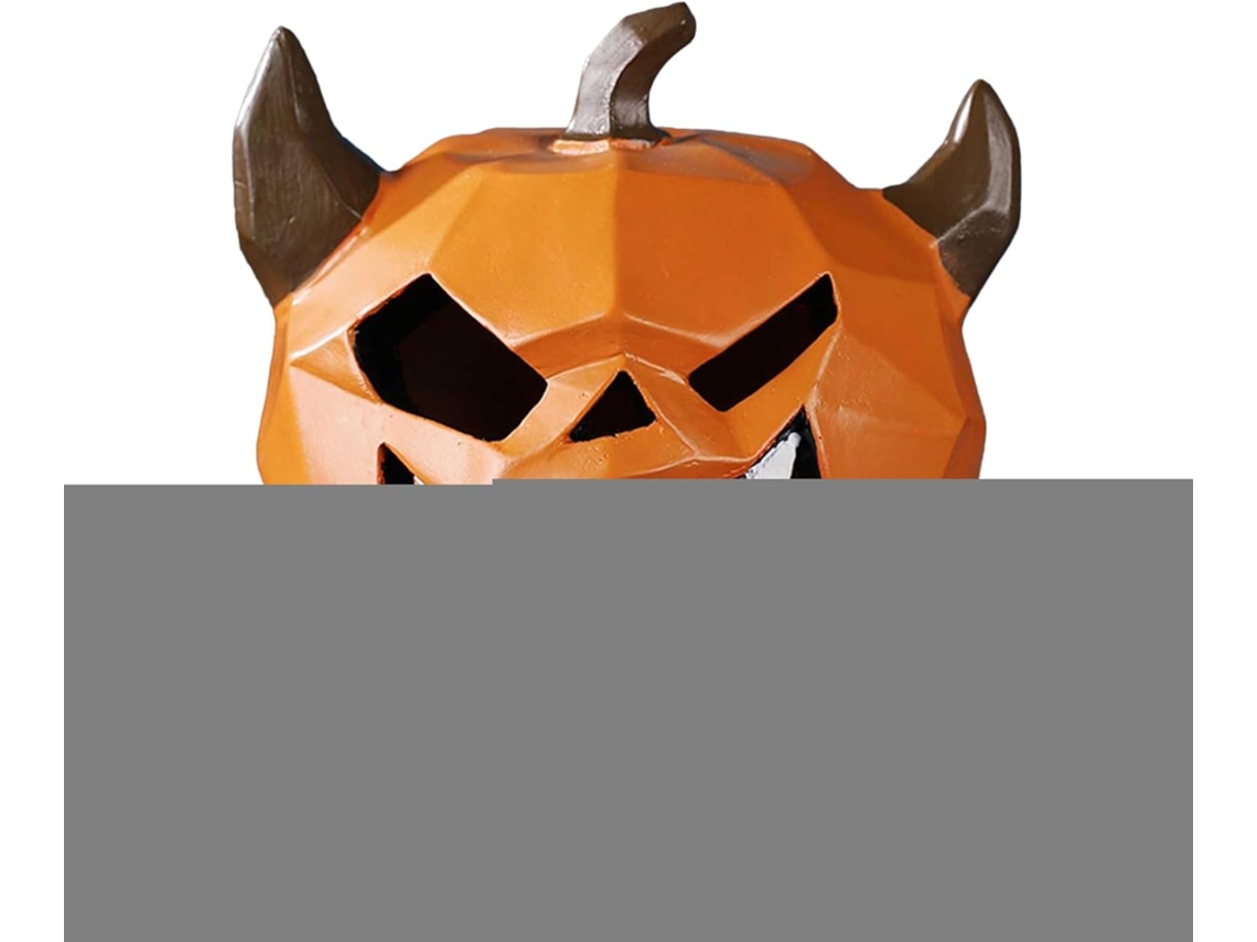 Figura de resina de esqueleto de calabaza de Halloween para decoración de mesa para habitación Gokoco