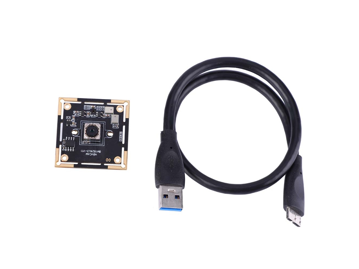 Módulo De Cámara Usb3.0 Con Chip Imx179, 8mp, Lente De 70° Ángulo Amplio, 3264*2448, Hbv-1824-usb3.0 Af
