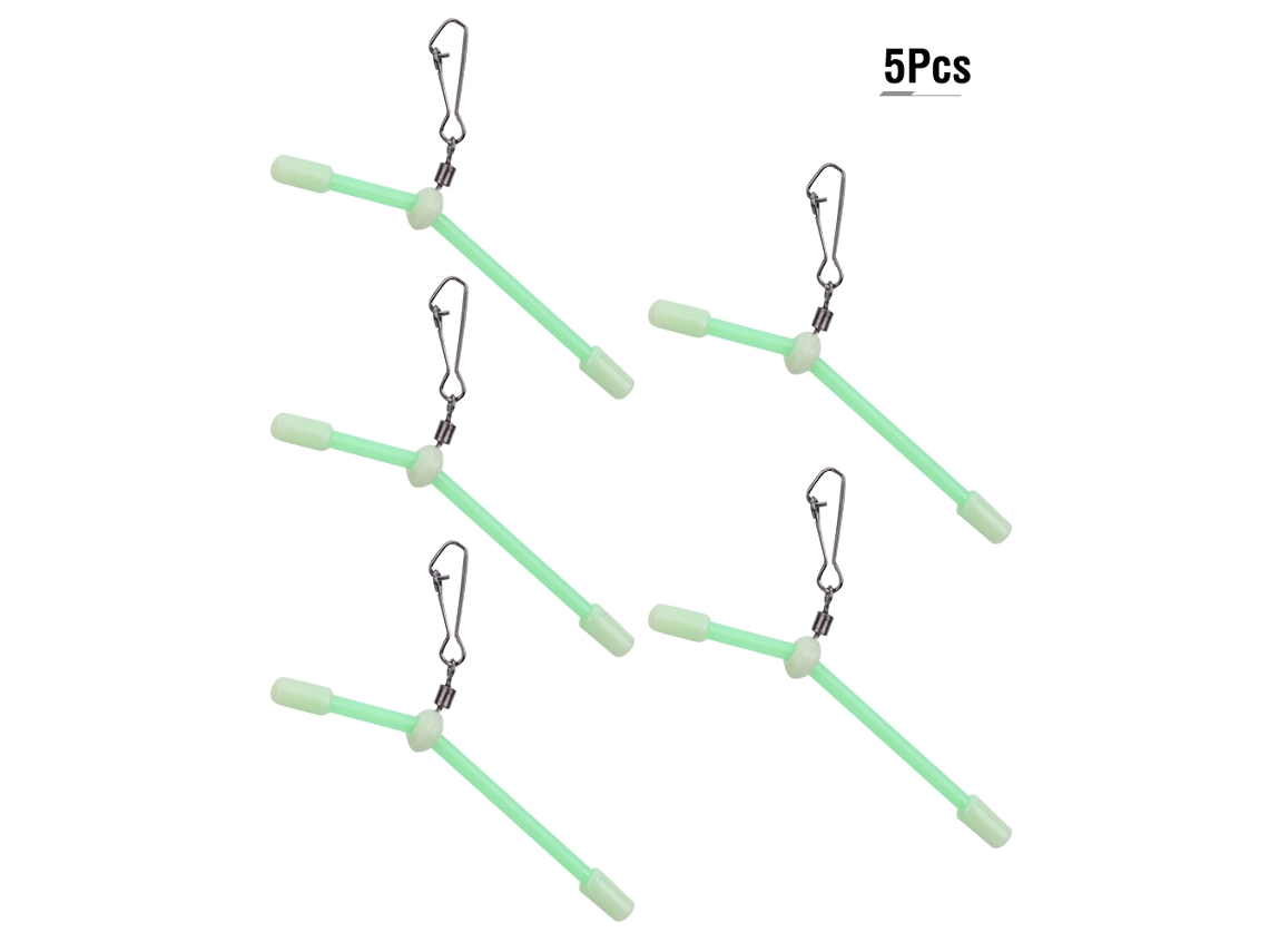 Conector de equilibrio para tubo de pesca de PVC pequeño de 7 cm, 5 unidades