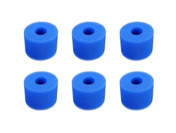 Juego De 6 Filtros De Esponja, Tipo S1, Cartucho De Filtro De Espuma, Reutilizable Y Lavable, Para Piscinas Y Spas.
