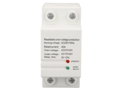 Protector Automático De Sobretensión/subtensión, Monofásico De 40 A, Con Luz Indicadora, Ac230v