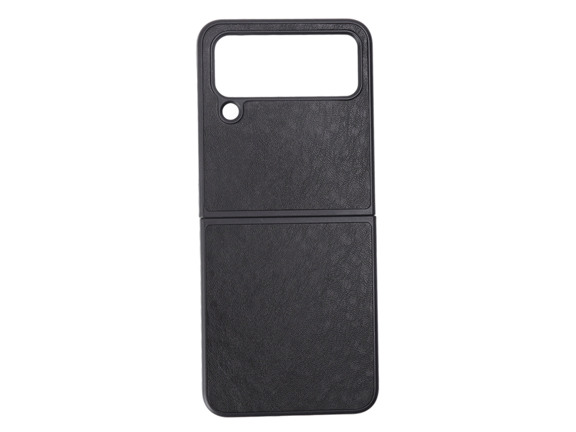 Cubierta De Cuero Para Teléfono Con Pantalla Plegable Protectora Resistente A Rasguños Patrón De Caballo Loco