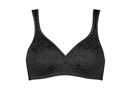 Sujetador de Mujer TRIUMPH Elégant Algodón Negro (115 cm E)