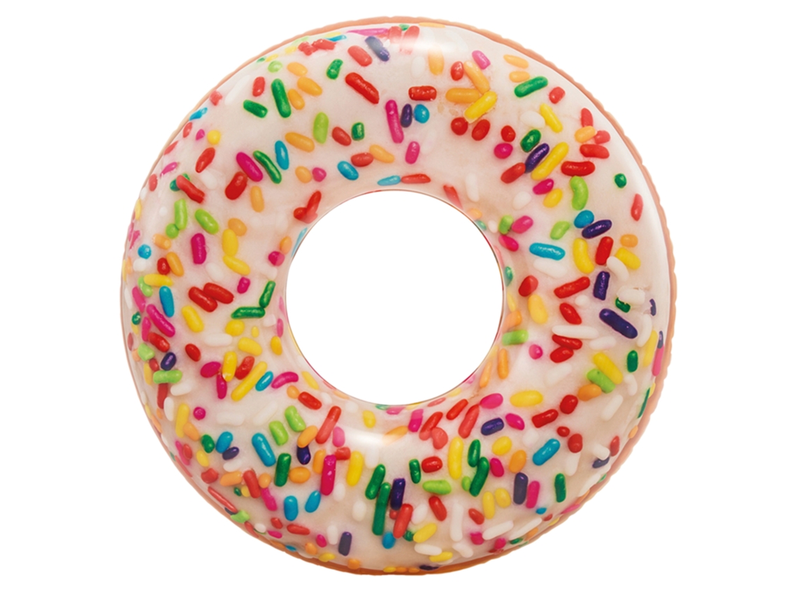 Hinchable INTEX Donut Colorido (144 cm)