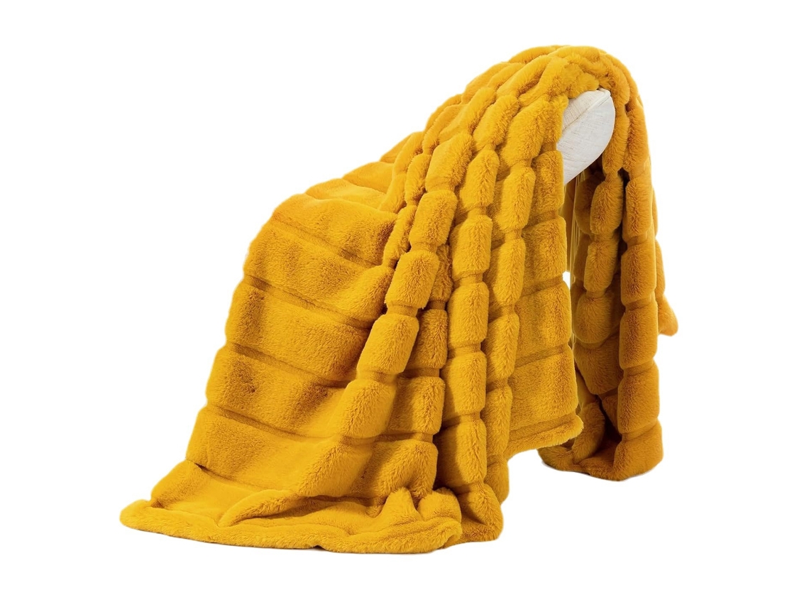 Manta De Felpa Suave Y Aconchegante Para El Sofá, Manta Gruesa De Invierno Para Sala Y Dormitorio, 50 X 60 Pulgadas