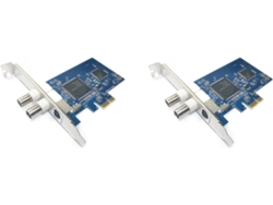 Tarjeta De Captura Pcie A Bnc 2x Cx23880 8892 Chip Av Vigilancia Terminal S Sv2000 Video