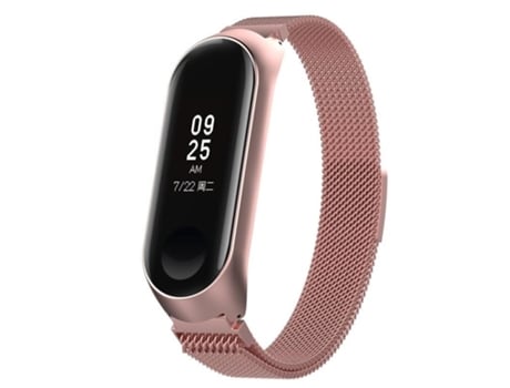 Correa PHONECARE Milanese Loop Cierre Magnético para Xiaomi Mi Band 7 Rosa