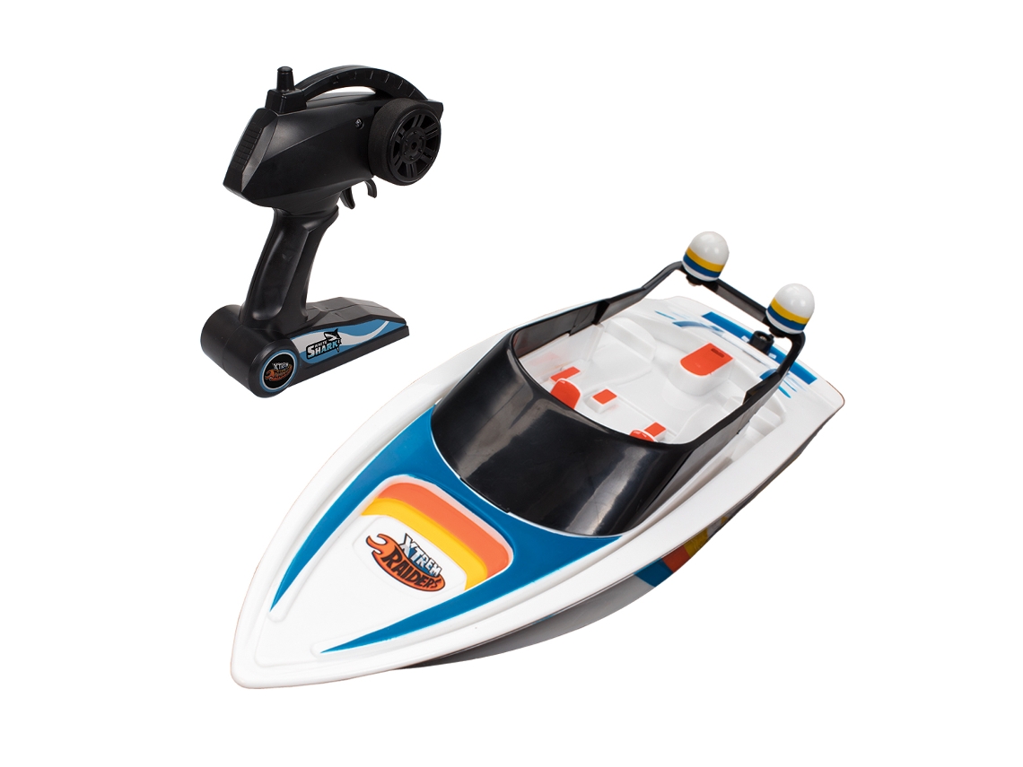 Barco Teledirigido XTREM RAIDERS White Shark (Edad mínima:6)