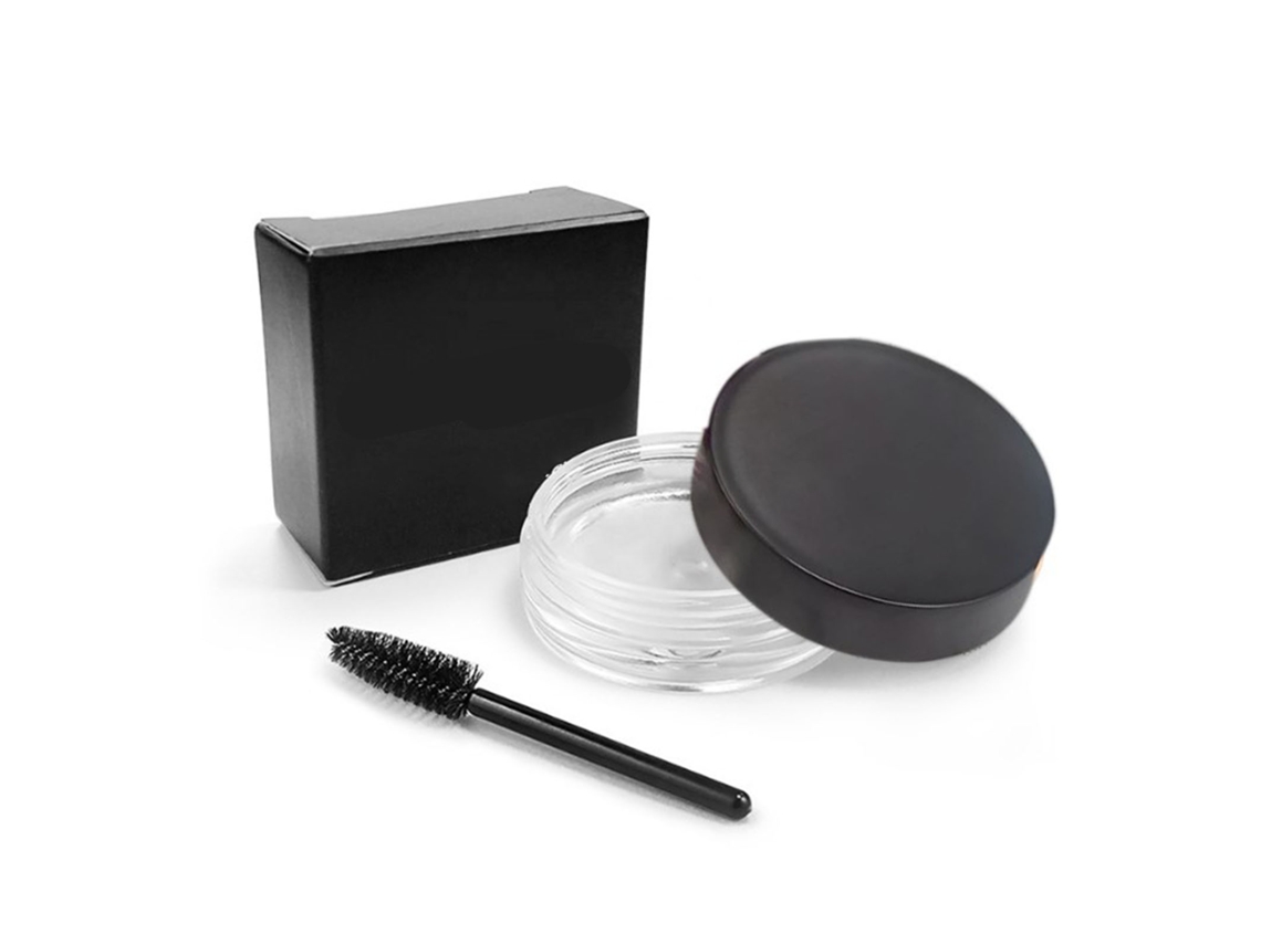 Cera para cejas de 15 g, gel transparente de secado rápido con vitamina E, resistente al agua y de larga duración para maquillaje femenino.