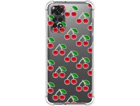 Carcasa Xiaomi Redmi Note 11 TUMUNDOSMARTPHONE Dibujos Antigolpes Cerezas Multicolor