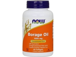 Té NOW Borragem - Prensado A Frio (60 pérolas de 1000mg)