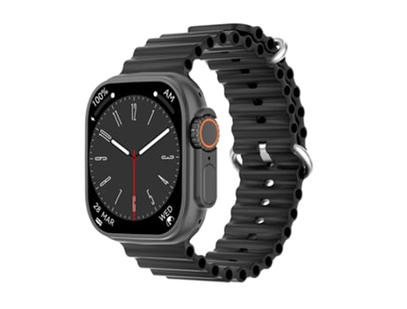 Smartwatch DT8 Ultra Max con pantalla a color de 2,1'', compatible con monitorización de frecuencia cardíaca/monitorización de presión