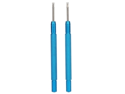 2 Herramientas Para Desmontar Y Reparar Manecillas De Reloj, De Acero Aleado Con Mango Antideslizante.