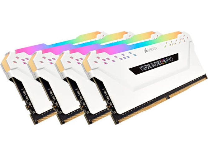 Memoria RAM DDR4 CORSAIR CMW32GX4M4C3000C15W (4 x 8 GB - 3000 MHz - CL 15 - Blanco)
