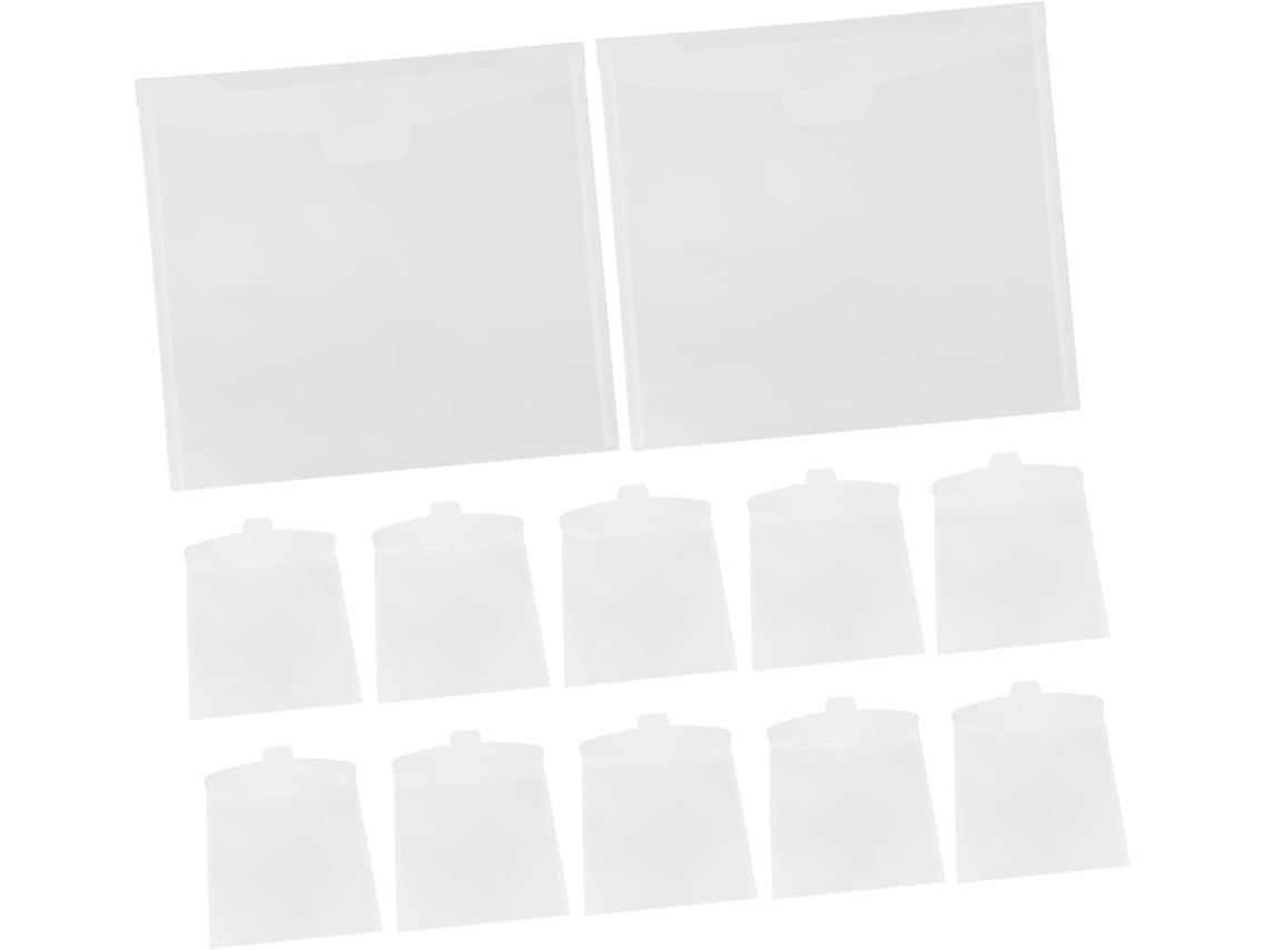 20 Bolsas Transparentes Para Guardar Documentos, De Pp, Para Proteger Facturas.